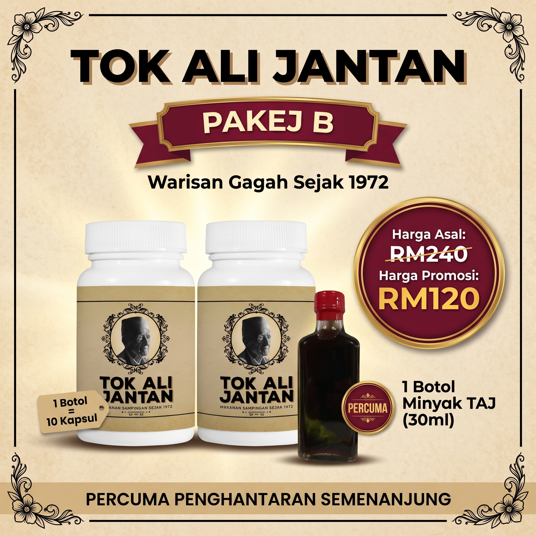 Gambar Tok Ali Jantan